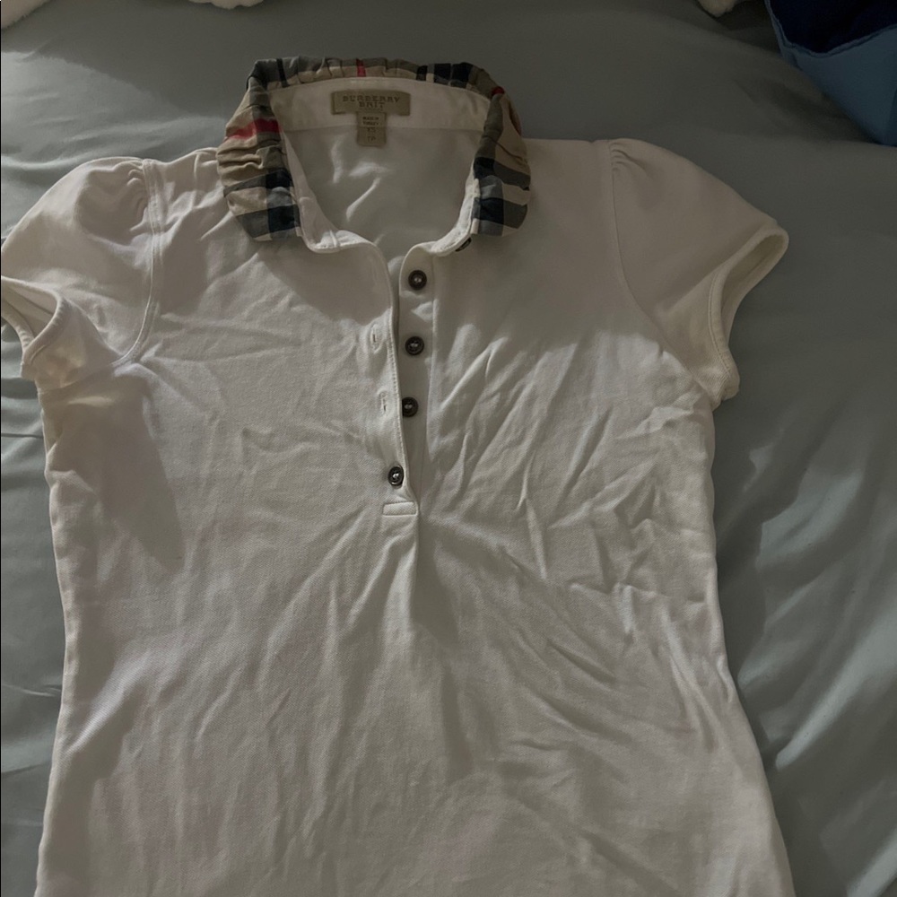 Burberry collar shirt